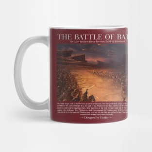 The Battle of Badr Mug